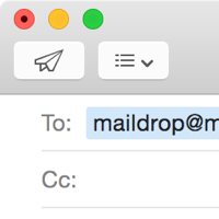 Funkcja MailDrop w miniCRM służąca do przesyłania ważnych e-maili wprost do CRM-u.