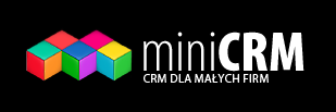 logo miniCRM czarne